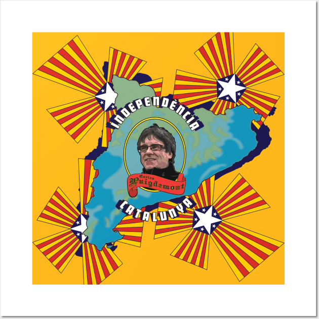 Amnesty for Puigdemont Wall Art by rikarts